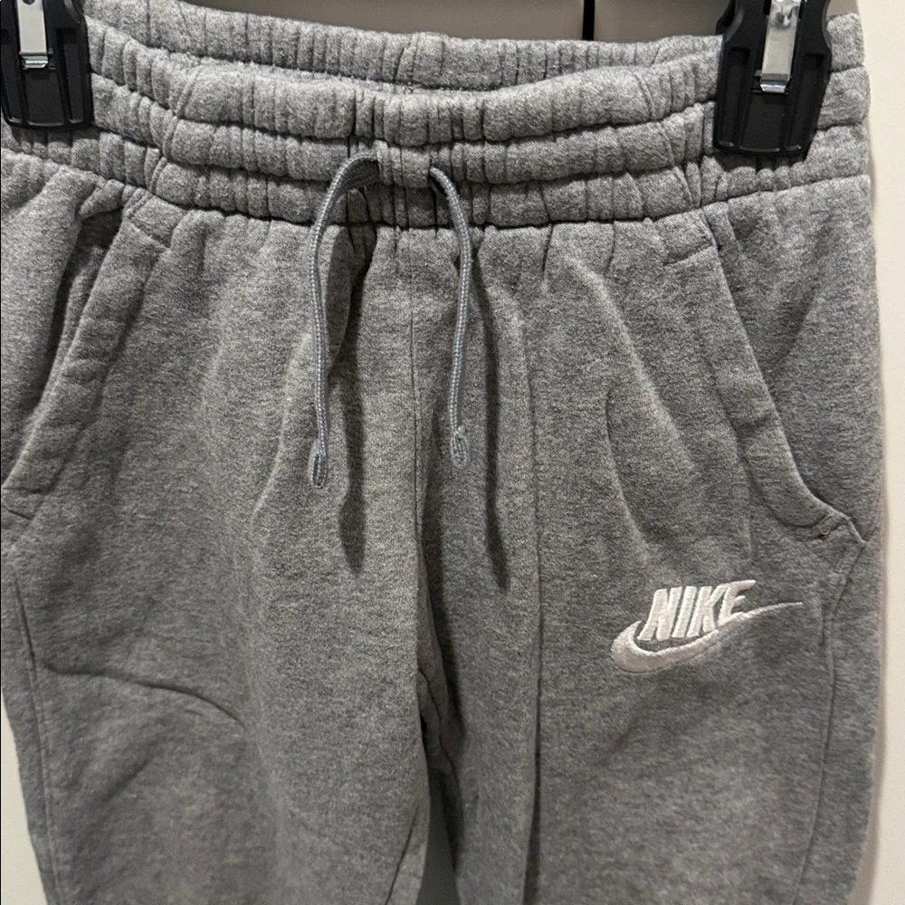 Nike Kids Charcoal Gray Sweatpants